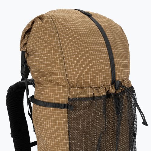 Plecak turystyczny 3F UL Qidian Pro 46+10 l Ultralight brązowy