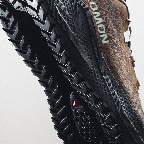 Buty do biegania męskie Salomon Aero Glide 4 GRVL urban chic/black