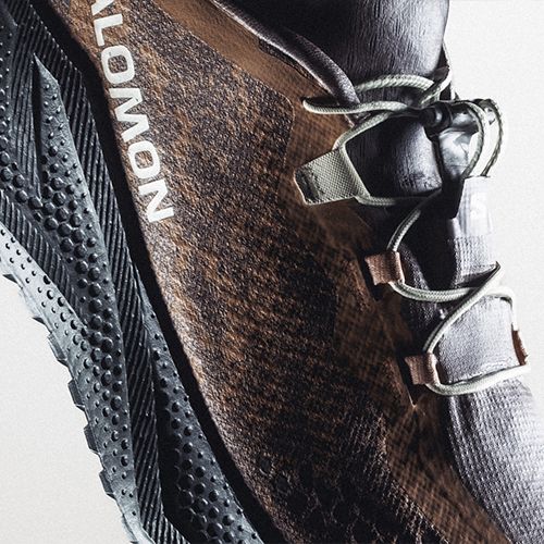 Buty do biegania męskie Salomon Aero Glide 4 GRVL urban chic/black