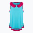 Koszulka tenisowa dziecięca Wilson Competition Tank II Jr scuba blue/love potion