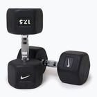 Hantel ogumowany Nike Strength Hex Dumbbell 17,5 kg black/white