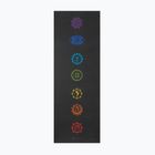 Mata do jogi Gaiam Premium Black Chakra 6 mm black chakra