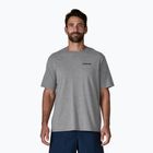Koszulka męska Patagonia P-6 Logo Responsibili-Tee gravel heather
