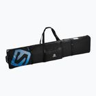 Pokrowiec na narty Salomon Clubline Wheeled Trolley black