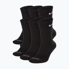Skarpety męskie Nike Everyday Plus Cushioned Crew 6 par black/white