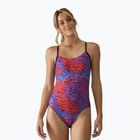 Strój pływacki jednoczęściowy damski Tyr Cutoutfit Hodori orange/purple