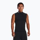 Koszulka treningowa męska Under Armour HG Armour Comp Mock black/white