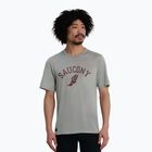 Koszulka do biegania męska Saucony Stopwatch light grey heather