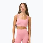 Biustonosz treningowy Sweaty Betty Ultimate Studio Ruched dark deco pink