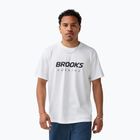 Koszulka do biegania męska Brooks Graphic white/black