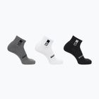 Skarpety Salomon Everyday Ankle 3 pary black/white/med grey