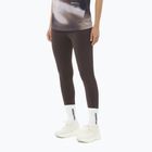 Legginsy do biegania damskie Salomon SHAKEout Bliss 25" coffee bean
