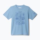 Koszulka dziecięca Columbia Valley Creek Graphic ripple blue/hike guide