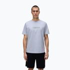 Koszulka męska Napapijri S-Box Logo light grey melange