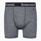 Bokserki termoaktywne męskie Smartwool Merino Boxer Brief Boxed medium grey heather