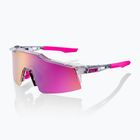 Okulary przeciwsłoneczne 100% Speedcraft SL polished transculent grey/purple multilayer mirror