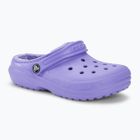 Klapki Crocs Classic Lined Clog Kids digital violet