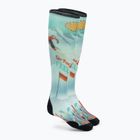 Skarpety narciarskie damskie Smartwool Ski Targeted Cushion Snow Bunny Print OTC capri