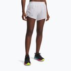 Spodenki do biegania damskie Under Armour Fly By 3" white/white/black