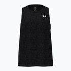 Koszulka treningowa damska Under Armour Tech Tank Twist black/white