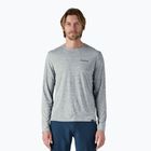 Longsleeve męski Patagonia Cap Cool Daily Graphic Shirt-Waters boardshort logo abalone blue/feather grey