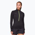 Longsleeve do biegania damski HOKA BaseZip Long Sleeve black