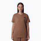 Koszulka damska The North Face Box Nse Relaxed Tee latte/tnf white