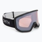 Gogle narciarskie Smith Transfer black/ignitor mirror