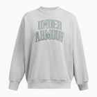 Bluza damska Under Armour Icon Heavyweight Terry Oversized Crew mod gray/forest green