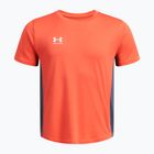 Koszulka piłkarska dziecięca Under Armour Challenger Train fire/downpour gray/white