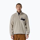 Bluza trekkingowa męska Patagonia LW Synch Snap-T P/O oatmeal heather w/smolder blue