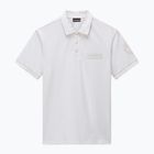 Koszulka polo męska Napapijri E-Amundsen 1 white heron