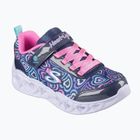Buty dziecięce SKECHERS Heart Lights Boogie Love blue