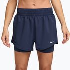Spodenki damskie Nike One Dri-Fit High-Waisted 3" 2In1 midnight navy