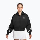 Bluza tenisowa damska Nike Advantage Dri-Fit FZ black/white