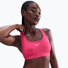 Biustonosz treningowy Nike Swoosh Light Support rush pink/white