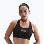 Biustonosz treningowy Nike Swoosh Medium Support black
