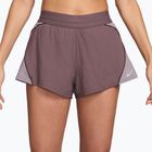 Spodenki damskie Nike Swift UV Repel High-Waisted tattoo/light violet ore