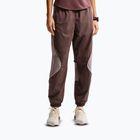 Spodnie do biegania damskie Nike Swift UV Repel Mid-Rise tattoo/light violet ore