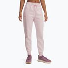 Spodnie damskie Under Armour Rival Fleece prime pink light heather/prime pink