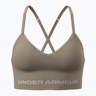 Biustonosz treningowy Under Armour Vanish Seamless Low city khaki/summit white