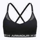 Biustonosz treningowy Under Armour Crossback Low ultimate black/white