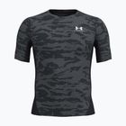 Koszulka treningowa męska Under Armour HG Printed black/castlerock/white