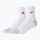 Skarpety New Balance Active Premium Crew Quarter 2 pary white