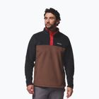 Bluza męska Columbia Steens Mountain Half Snap II tobacco/black/mtn red