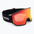 Gogle narciarskie Salomon S/View 3 black/ml mid red