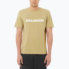 Koszulka męska Salomon Logo gray green
