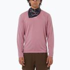 Longsleeve do biegania męski Salomon Shakeout Core dusky orchid