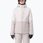 Kurtka narciarska damska Salomon Highland white sand/silver cloud