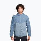 Kurtka do biegania męska Nike Stride Repel UV work blue/light armory blue